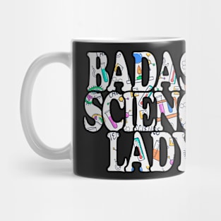 Badass Science Lady Mug